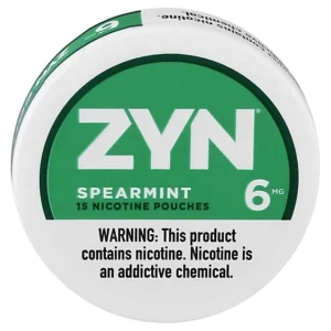 ZYN NIC PCH SPEARMNT 6MG 5CT