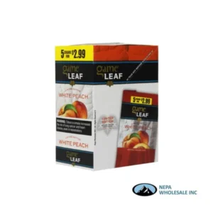 GAME LEAF WHITE PEACH 8/5PK $2.99