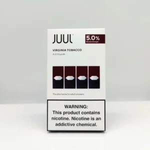 JUUL POD 8CT 5% VIRGINIA TOB