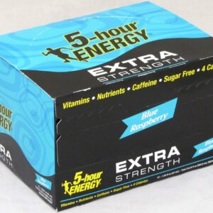 5 HR ENERGY EX/BLUE RASP 12CT