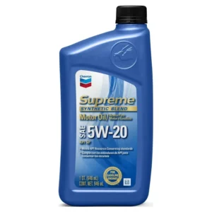 CHEVRON 5W20 OIL 12CT