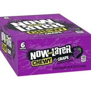 NOW & LATER BAR MIX BERRY 24CT