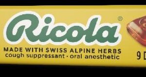 RICOLA COUGH DROPS 24CT