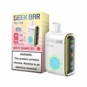 GEEK BAR 15000 WHITE GUMMY ICE 5CT