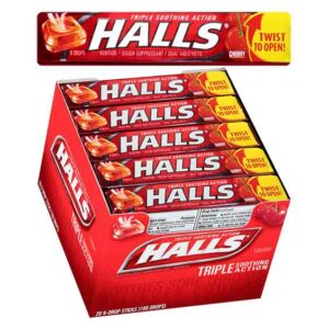 HALLS CHERRY 20CT