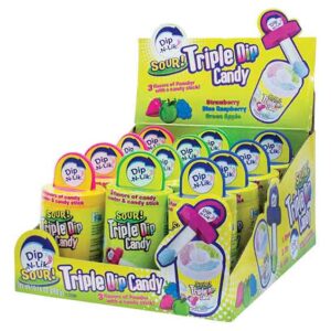 DIP-N-LIK SOUR TRIPLE DIP 12CT