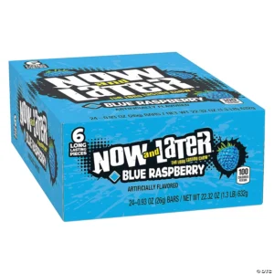 NOW & LATER BLUE RASP 24CT