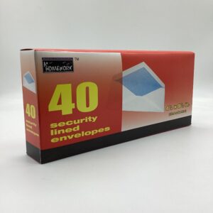ENVELOPE SECURITY LONG 40CT