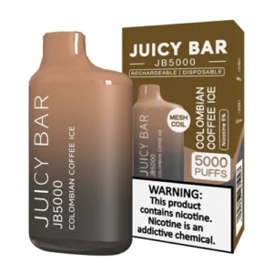 JUICY BAR 5000 COLUMB COFFEE 10CT