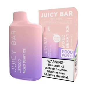 JUICY BAR 5000 MIXED BERRY 10CT