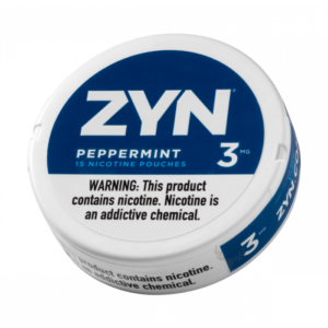 ZYN NIC PCH PEPPERMINT 3MG 5CT