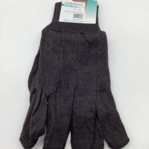 GLOVES BROWN JERSEY
