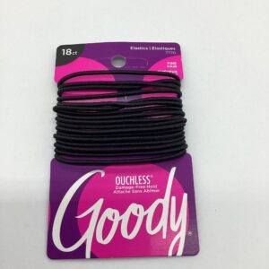 GOODY ELASTICS BLACK 18CT