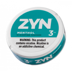 ZYN NIC PCH MENTHOL 3MG 5CT