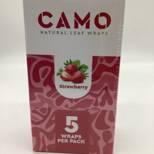 CAMO NATURAL LEAF WRAP STRAWBERRY 25/5PK